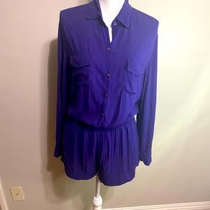 BCBGeneration Purple Romper